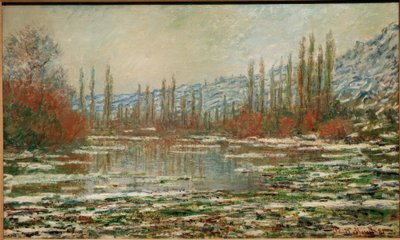 Thaw in Vétheuil by Claude Monet
